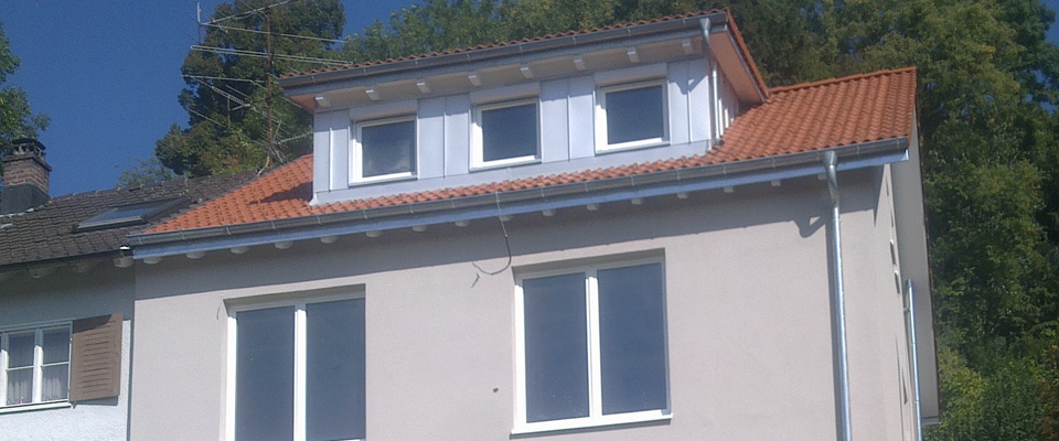 Fenster in Dauchgauben nach individuellem Kundenwunsch., Foto: Fensterbau Frommherz