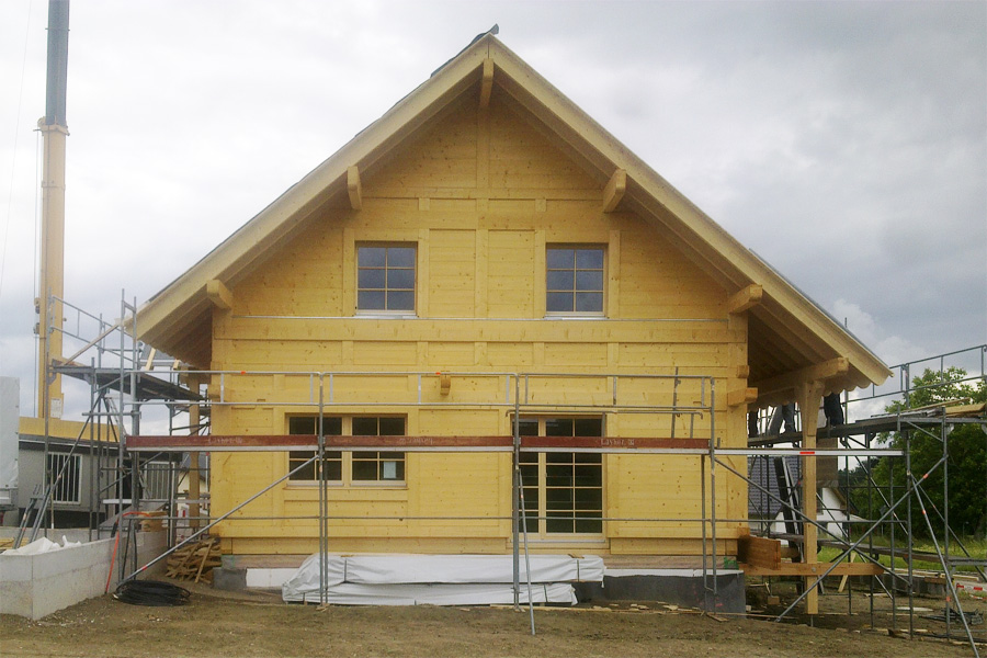 Fenster in einem Neubau Holzhaus - perfekte Optik und optimale Energiewerte., Quelle: Fensterbau Frommherz