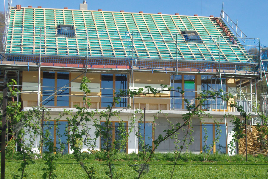 Einbau von Holzfenstern mit UG-Wert 0,5, Quelle: Fensterbau Frommherz