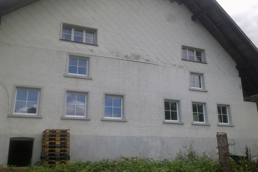Kompletter Fensterwechsel im Rahmen einer Altbausanierung. , Quelle: Fensterbau Frommherz